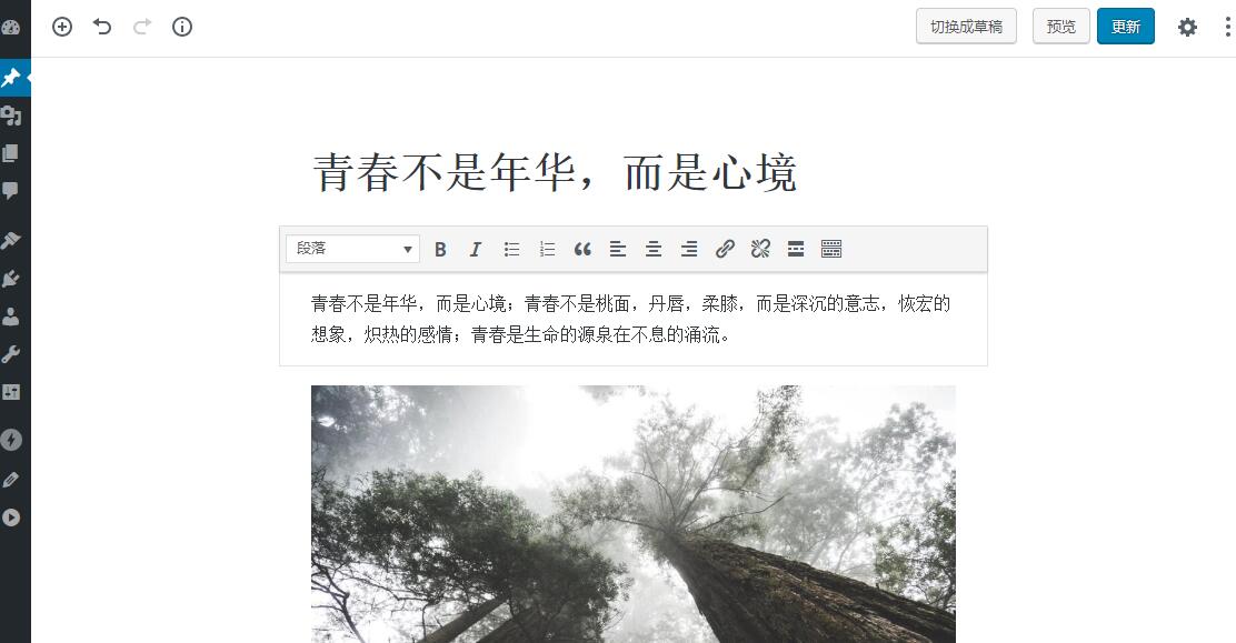 古腾堡可视化编辑