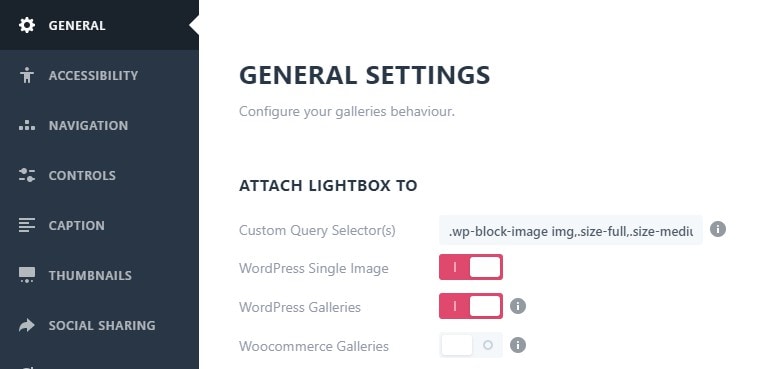 modulobox设置css选择器