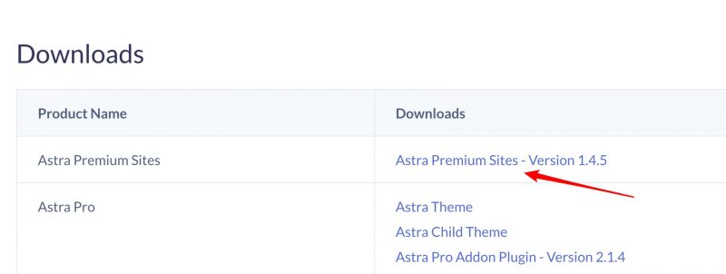 astra pro 模板下载