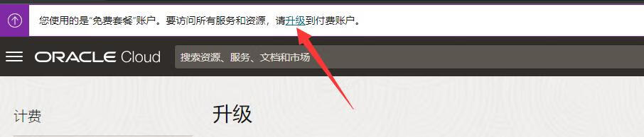 甲骨文云(Oracle Cloud)升级付费账户，免费云服务器不再被停用了