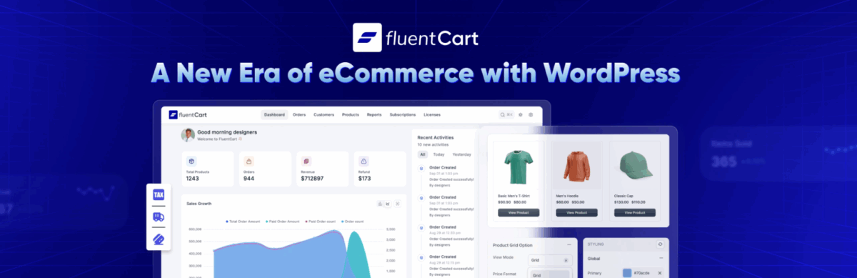 FluentCart:优秀的WordPress商城插件,最有希望替代WooCommerce和EDD - Fluentcart